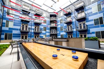 Outdoor shuffle board
