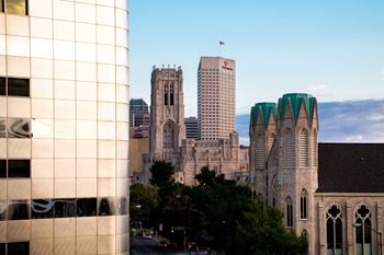 Tall buildings view