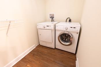 Full-sized washer and dryer