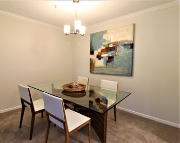 Restaurant style dining room