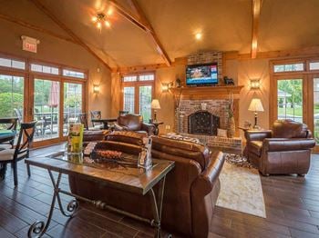 Clubhouse living area
