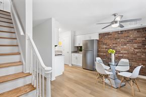 Indianapolis apartment for rent - Open Concept Living Room at Monon Living, Indianapolis, 46220