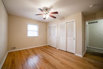 Vacant bedroom