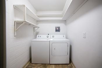 In home stacked washer/dryer