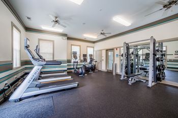 Fully equipped fitness center