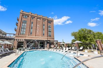 The building in which the hotel is located