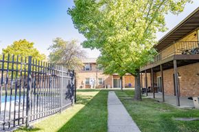 Marion apartment for rent - Lush Green Courtyard Wit Walking Paths at Somerset Apartments, Marion, IN