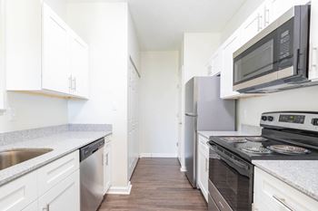 Chef-inspired kitchens feature stainless steel appliances