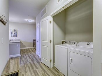 Washer and dryer