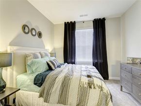 Nashville apartment for rent - Contemporary Bedroom Design at Whetstone Flats, Nashville, Tennessee