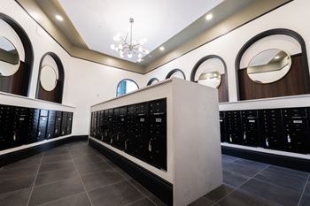 A look at the wine room