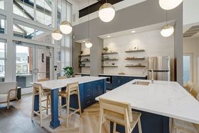 Nashville apartment for rent - Clubhouse Kitchen Area at Whetstone Flats, Nashville, TN, 37211