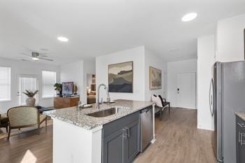 Fully equipped kitchens with energy efficient appliances
