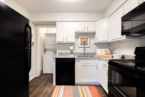 Carmel apartment for rent - Elegant Backsplashes In Kitchen at Gramercy Apartments, Carmel, IN 