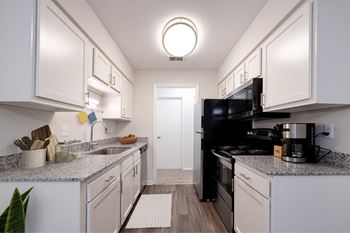 Kitchen with elegant finishing