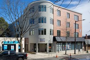 Philadelphia apartment for rent - a building on the corner of a city street