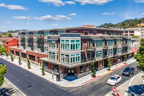San Rafael apartment for rent - Street view of community at Second & B Street, San Rafael, CA, 94901