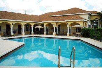 Sparkling pool