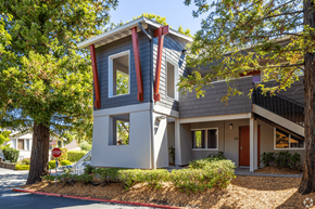 San Rafael apartment for rent - Exterior View at 215 Bayview Apartments, San Rafael, 94901