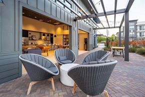 Santa Rosa apartment for rent - Outdoor Resident Lounge at 38 NORTH, California, 95404