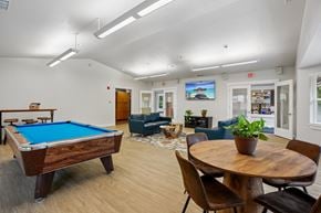 Troutdale apartment for rent - A room with a pool table and a couch.