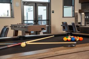 Sacramento apartment for rent - Game room with pool table l Sacramento CA Apartment Rentals