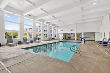 Large indoor pool