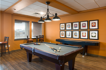 Billiards room
