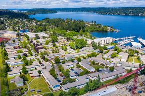 Seattle apartment for rent - Drone View at Lake Washington Apartments, Seattle, 98118