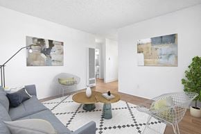 El Cajon apartment for rent - Living room with wood floors