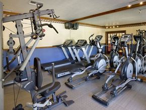 Doral apartment for rent - Gym with cardio fitness equipment at Doral Terrace, Doral, 33178