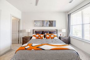 Broomfield apartment for rent - Bedroom with large window
