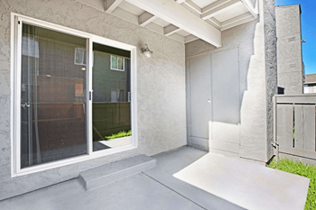 Private patio or balcony