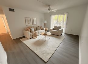 Miramar apartment for rent - Modern Living Room at Heron Pointe Apartments, Miramar, Florida