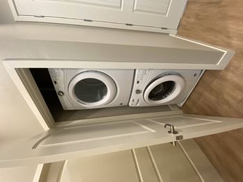 Front-load washers and dryers