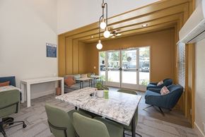Davis apartment for rent - a large room with a table and chairs