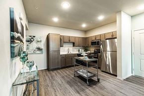 Las Vegas apartment for rent - Full view of  Kitchen area at THE RISE APARTMENT HOMES, Nevada