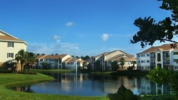 San marco community exterior with lake