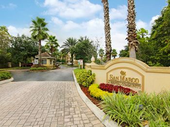 San marco main entrance with signage
