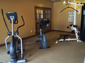 San marco fitness center with cardio and weight equipment