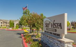 Reno apartment for rent - Entrance sign