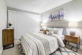 Fremont apartment for rent - Edge on the Boulevard - Bedroom with Plush Carpeting at The Edge on the Boulevard, Fremont