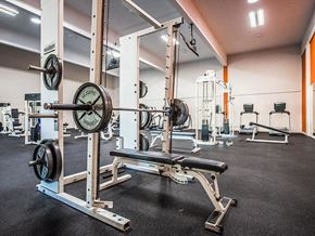 Sacramento apartment for rent - The Eleven Hundred fitness center with weight equipment