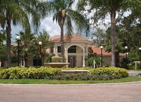 Tampa apartment for rent - Water feature at Bristol Bay, Tampa, FL, 33619