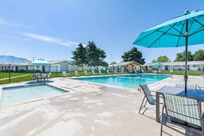 Roy apartment for rent - our apartments have a resort style pool and patio at Cadence Apartments, Roy, UT 84067
