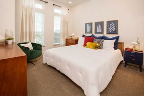 El Dorado Hills apartment for rent - Two bedroom floor plan bedroom with large window