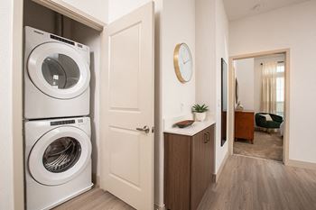 Full-size washer and dryer