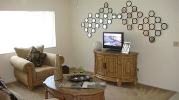 Rockledge apartment for rent - a living room with a couch and a tv