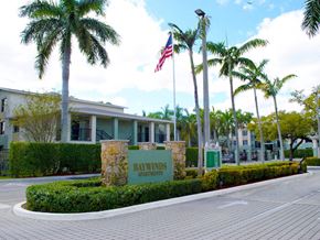 Miami apartment for rent - Monument sign  at Bay Winds, Miami, FL