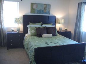 Fort Myers apartment for rent - Bedroom with window at Hawk's Landing Apartments, Fort Myers, FL, 33907